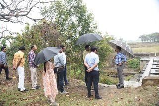 जलस्तर का अवलोकन कर अग्रिम कार्ययोजना तैयार कर पेयजल आपूर्ति हेतु अधिकारियों को दिए आवश्यक दिशा-निर्देश
