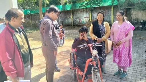 तीन दिवसीय दिव्यांगजन सहायता शिविर में 100 से अधिक दिव्यांग चिन्हांकित, मिलेंगे सहायक उपकरण