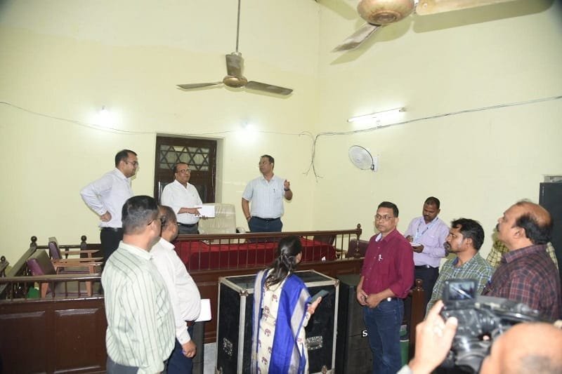 election : नाम निर्देशन कराने की व्यवस्था हो चौकस, कलेक्टर एवं जिला निर्वाचन अधिकारी श्री कुन्दन कुमार ने रिटर्निंग ऑफिसर कक्ष, प्रवेश गेट, पार्किंग व्यवस्थाओं का लिया जायजा