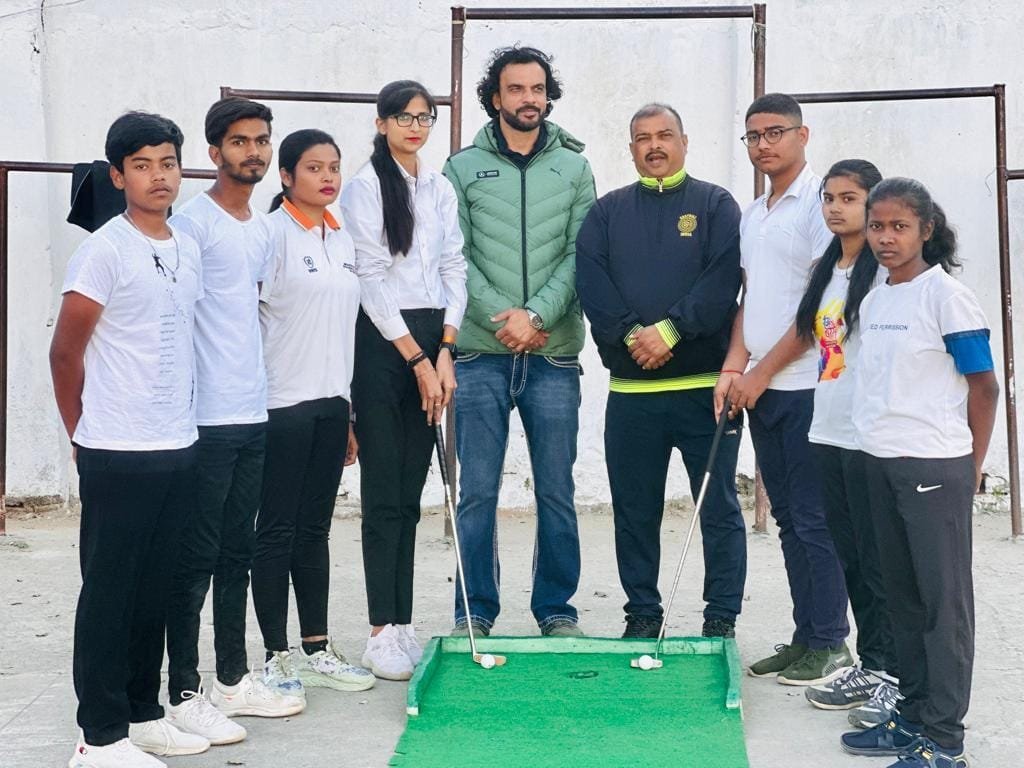 मिनी गोल्फ राष्ट्रीय स्पर्धा में सरगुजा की बेटी शिवानी वह उनकी टीम लेगी भाग