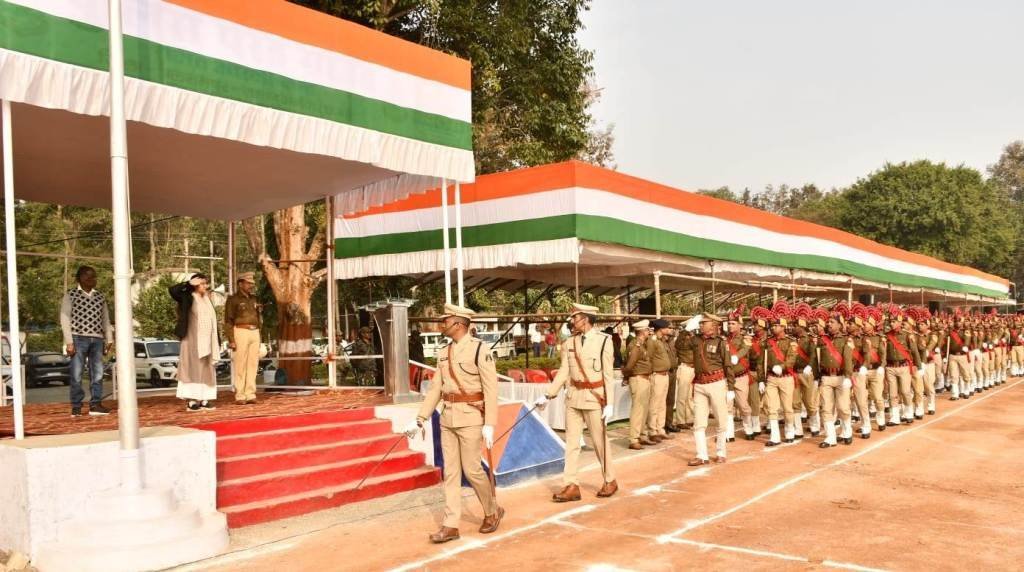 गणतंत्र दिवस का अंतिम रिहर्सल सम्पन्न कलेक्टर एवं पुलिस अधीक्षक ने लिया तैयारियों का जायजा