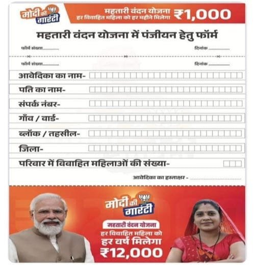 Notice issued: महतारी वंदन योजना का फार्म भराये जाने पर भाजपा प्रत्याशी प्रमोद मिंज को नोटिस जारी, पढ़े पूरी ख़बर