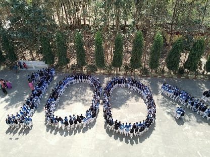 मतदाता जागरूकता कार्यक्रम के तहत स्वामी आत्मानंद अंग्रेजी महाविद्यालय में मतदाताओं को शत-प्रतिशत मतदान हेतु दिलाई गई शपथ