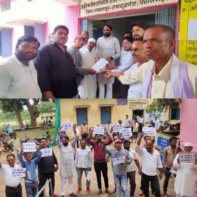 सीएमओ के खिलाफ सत्ता पक्ष व विपक्ष पार्षदों ने खोला मोर्चा..
