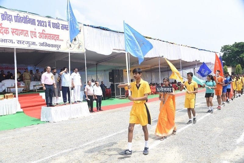 23 वीं राज्य स्तरीय शालेय क्रीड़ा प्रतियोगिता का हुआ शानदार समापन, विजेता खिलाड़ी राष्ट्रीय स्तर पर राज्य का करेंगे प्रतिनिधित्व चार दिवसीय प्रतियोगिता में खिलाड़ियों के बीच जमकर हुआ मुकाबला, संभाग दुर्ग रहा ओवरऑल चैंपियन