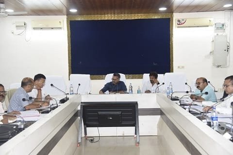 खाद्य विभाग की समीक्षा बैठक सम्पन्न